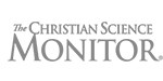 Image of The Christian Science Monitor logo for Quotacy's national press page.
