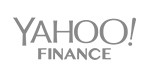 Image of Yahoo Finance logo for Quotacy's national press page.