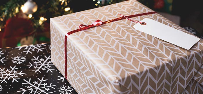 Image of a wrapped present