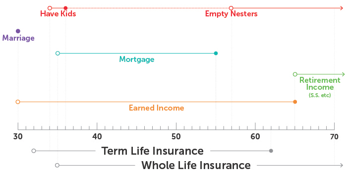 Whole Life Insurance Chart